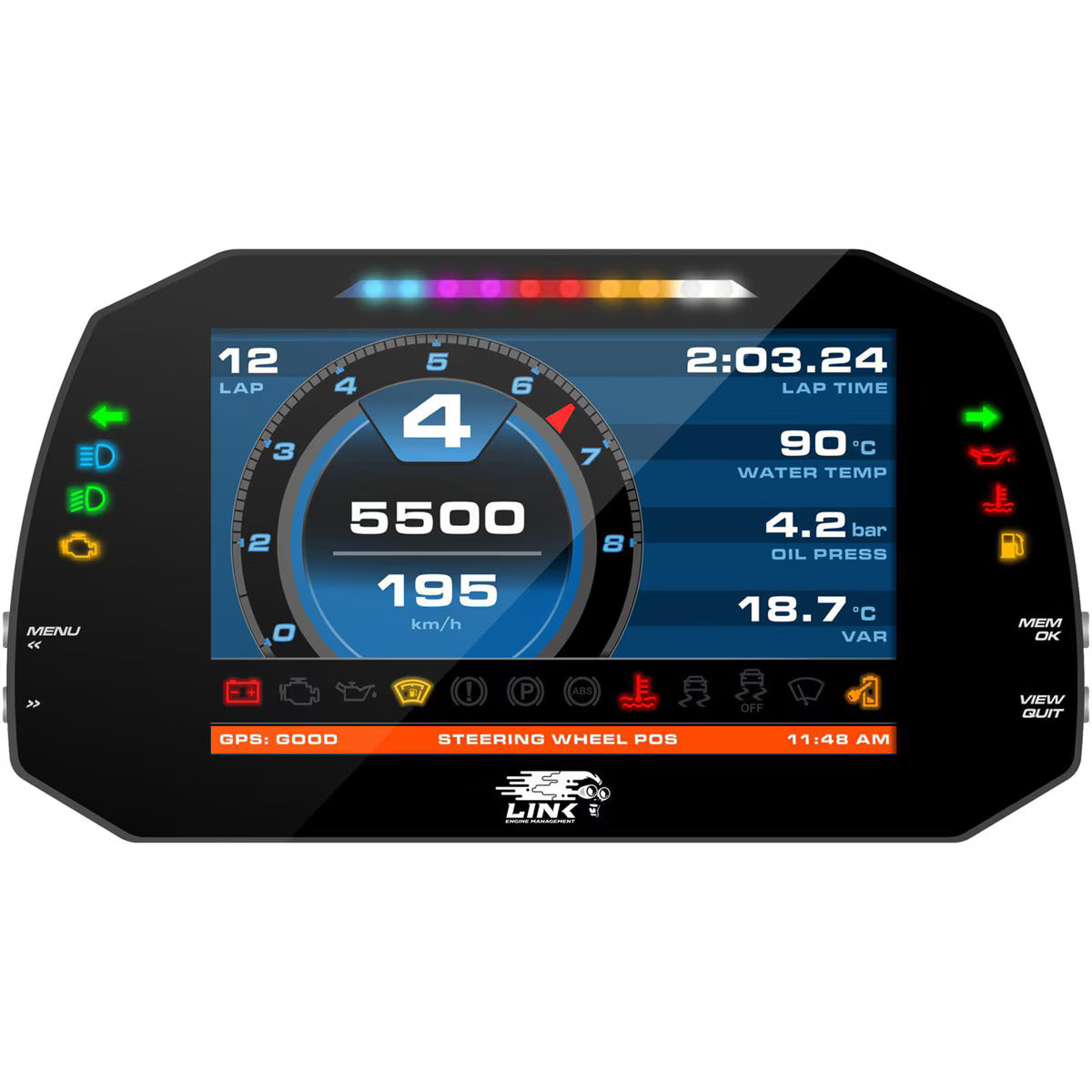 Link MXG Strada 7-inch CAN Dash Display